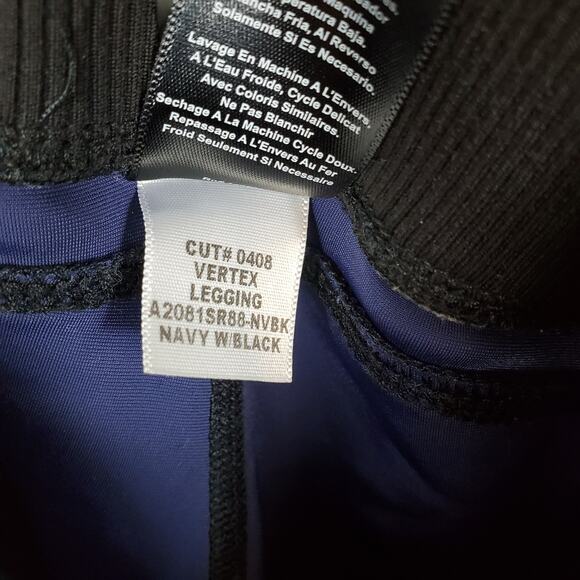 Koral Blue Chevron Vertex Stirrup Legging Women's Size XS - Picture 9 of 10